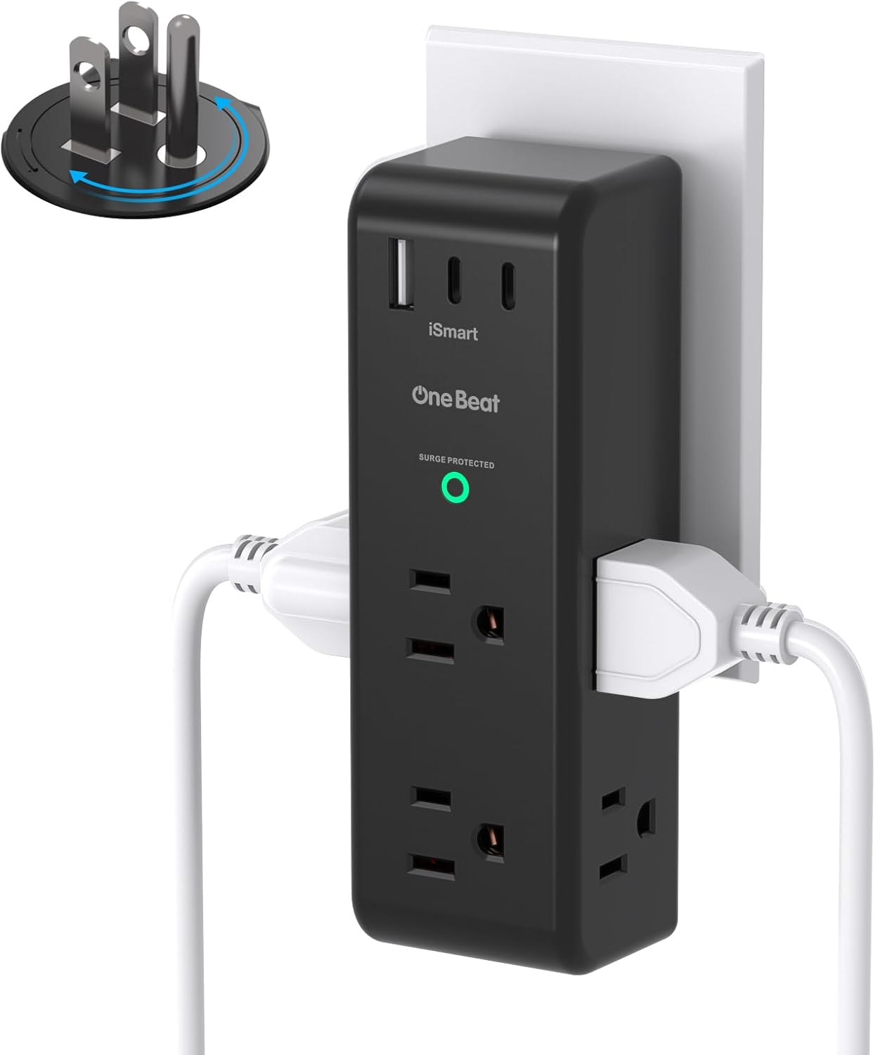Surge Protector Outlet Extender
