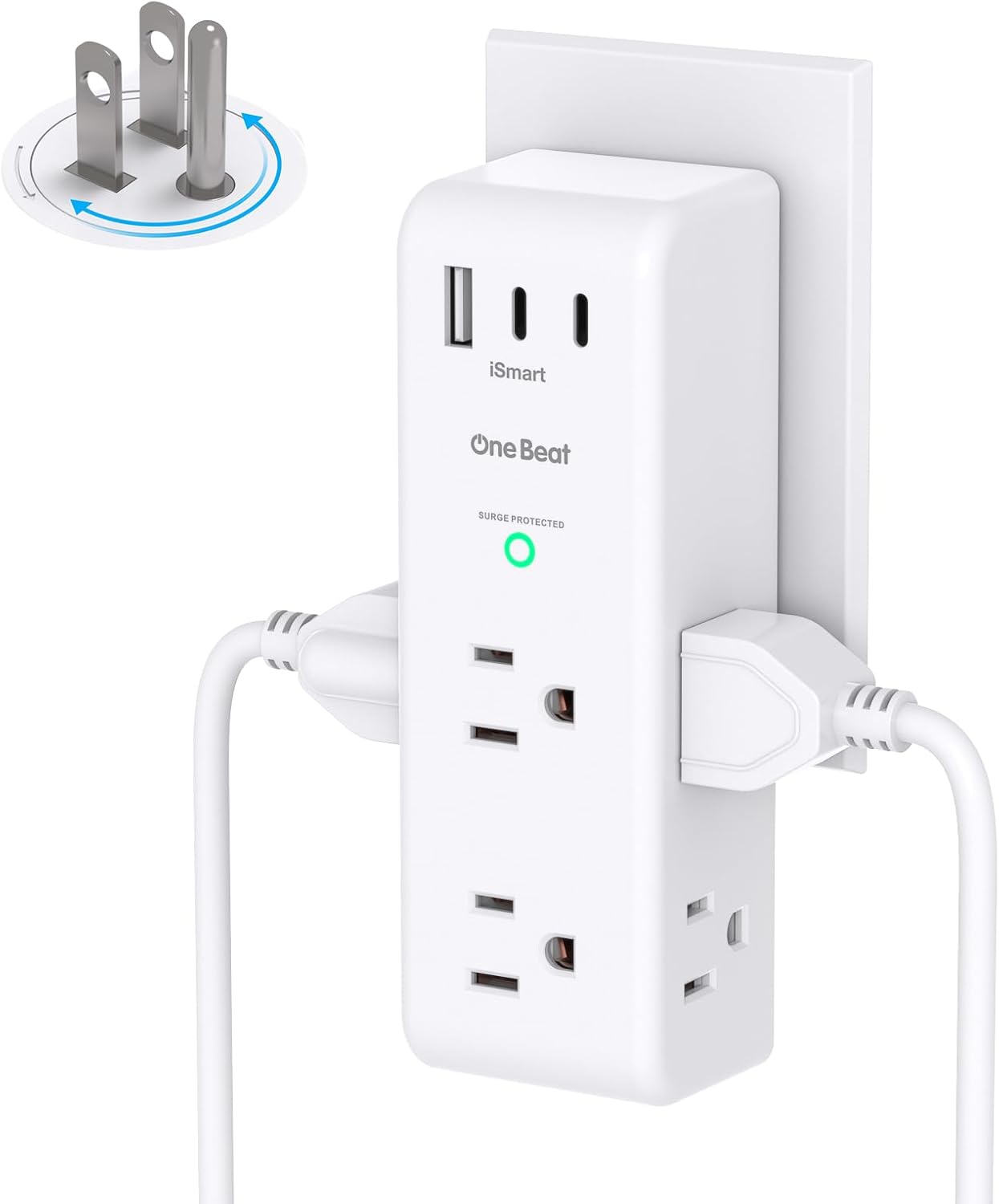 Surge Protector Outlet Extender