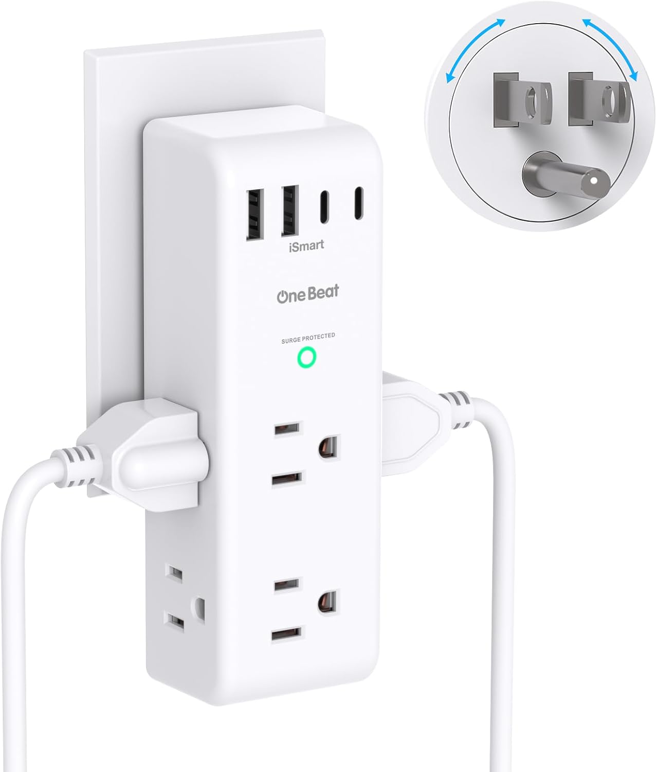 Surge Protector Outlet Extender