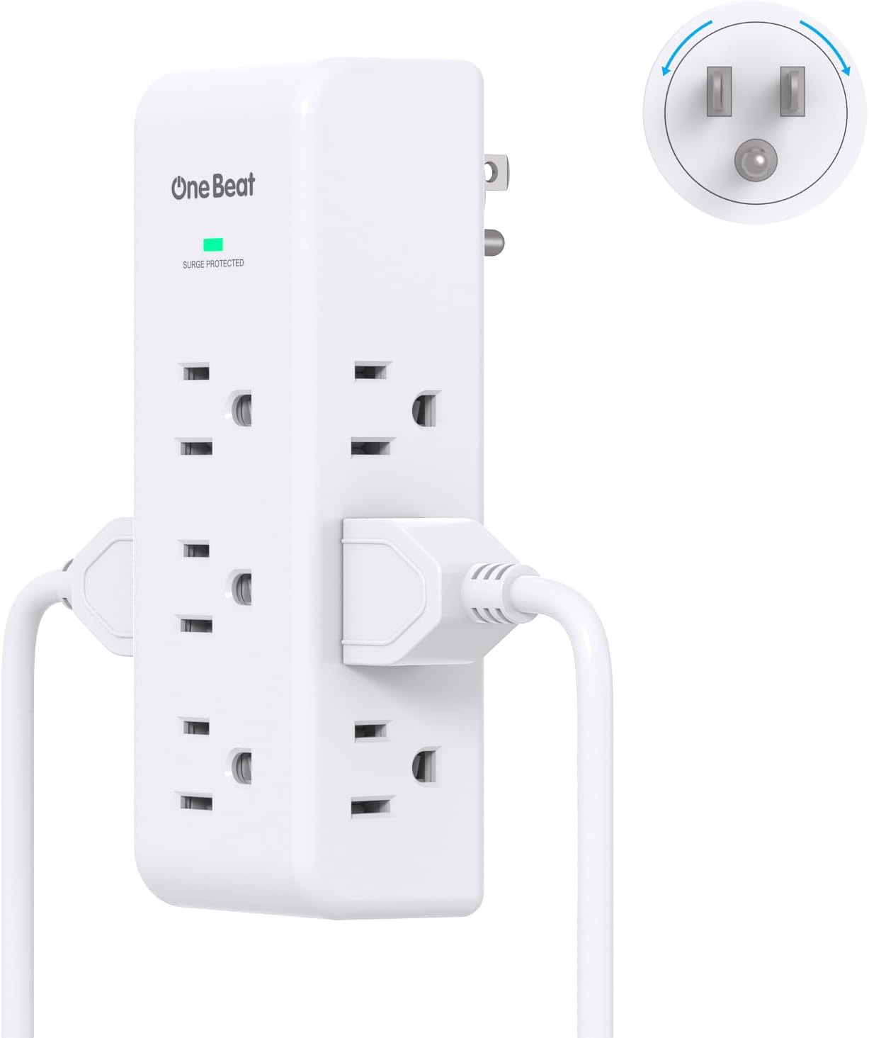 Surge Protector Outlet Extender