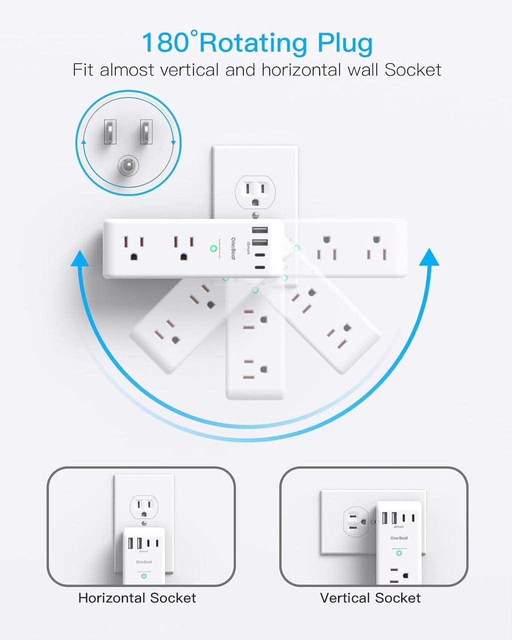 Surge Protector Outlet Extender