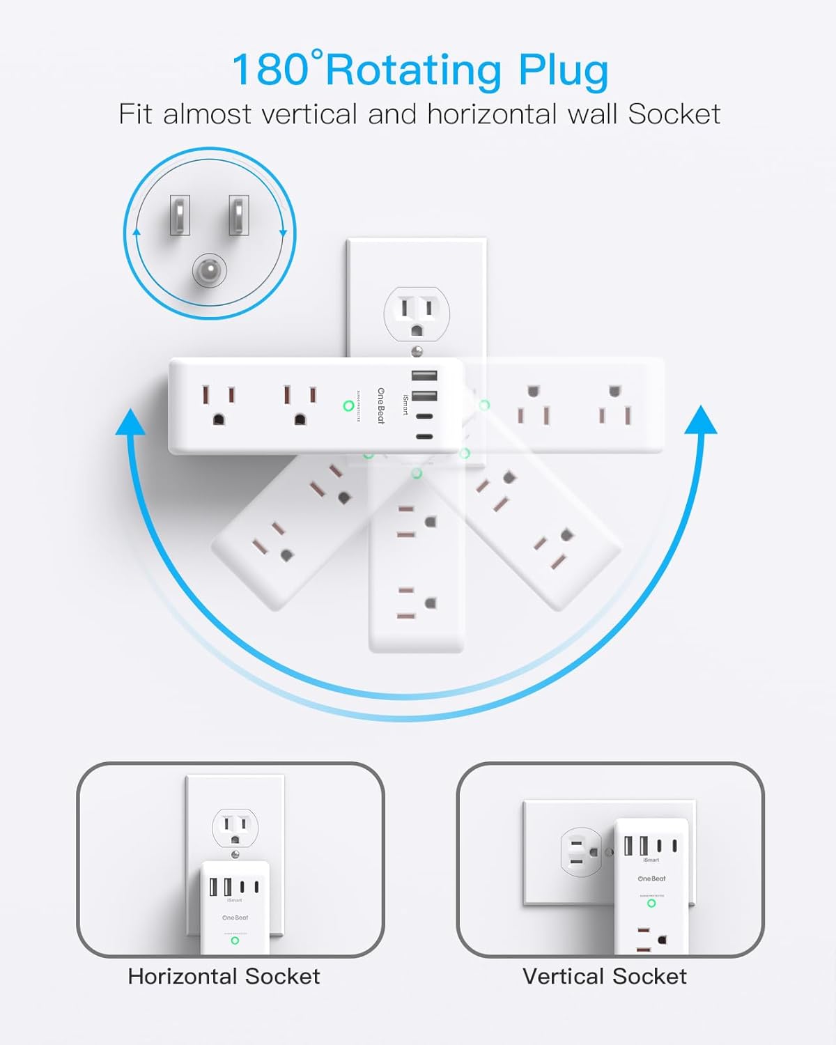 Surge Protector Outlet Extender
