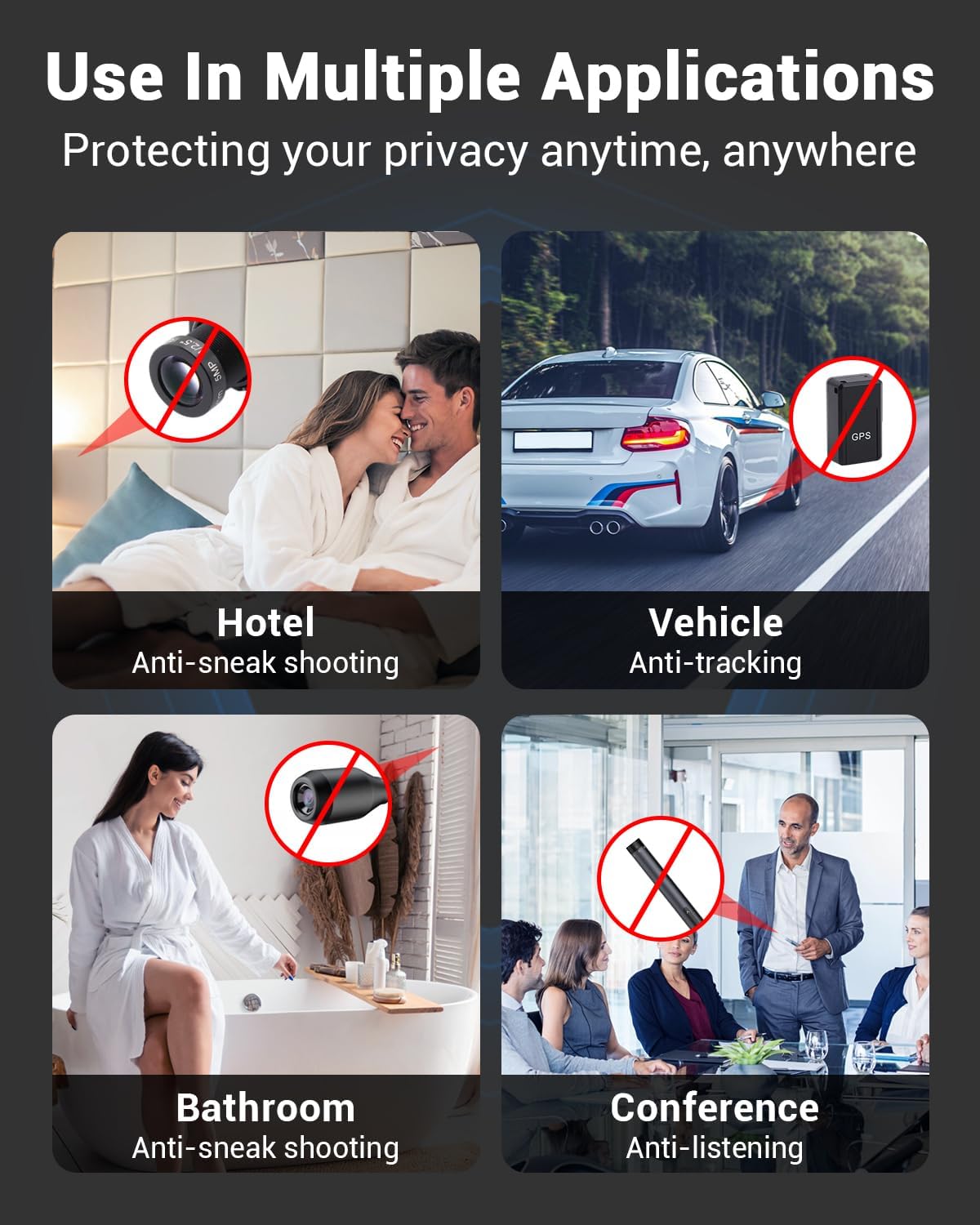 Anti Spy Camera Finder